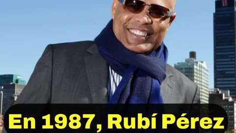 #RubbyPerez El icónico cantante de merengue dominicano conocido como "La voz más alta del merengue".