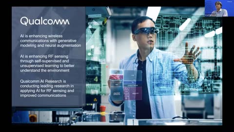 Bringing AI research to wireless communications and sensing Qualcomm AI Research presents an overview of state-of-the-art research at the intersection of the two fields and offers a glimpse into the future of the wireless industry