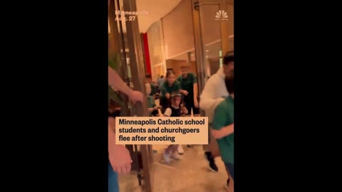 CHILDREN NARROWLY ESCAPE MASS SHOOTER