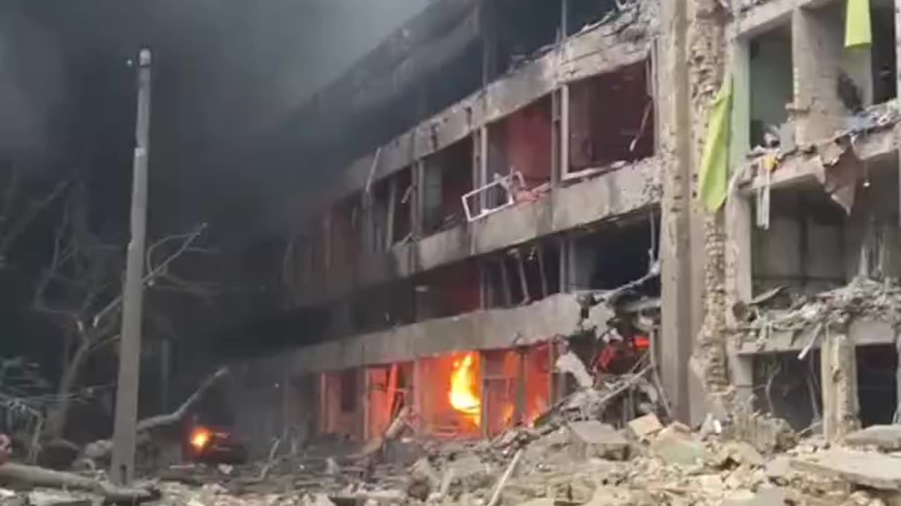 Consequences of Devastating Overnight Strikes on the Kiev Radio Plant