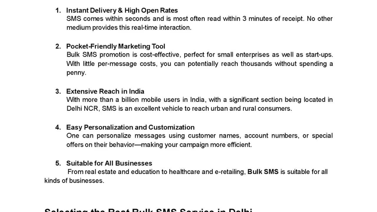 Bulk SMS & Bulk SMS Services: The Ultimate Marketing Tool for 2025