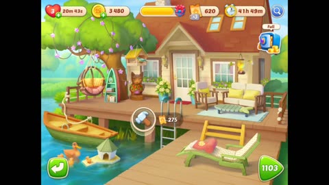 Homescapes: level 1093-1102
