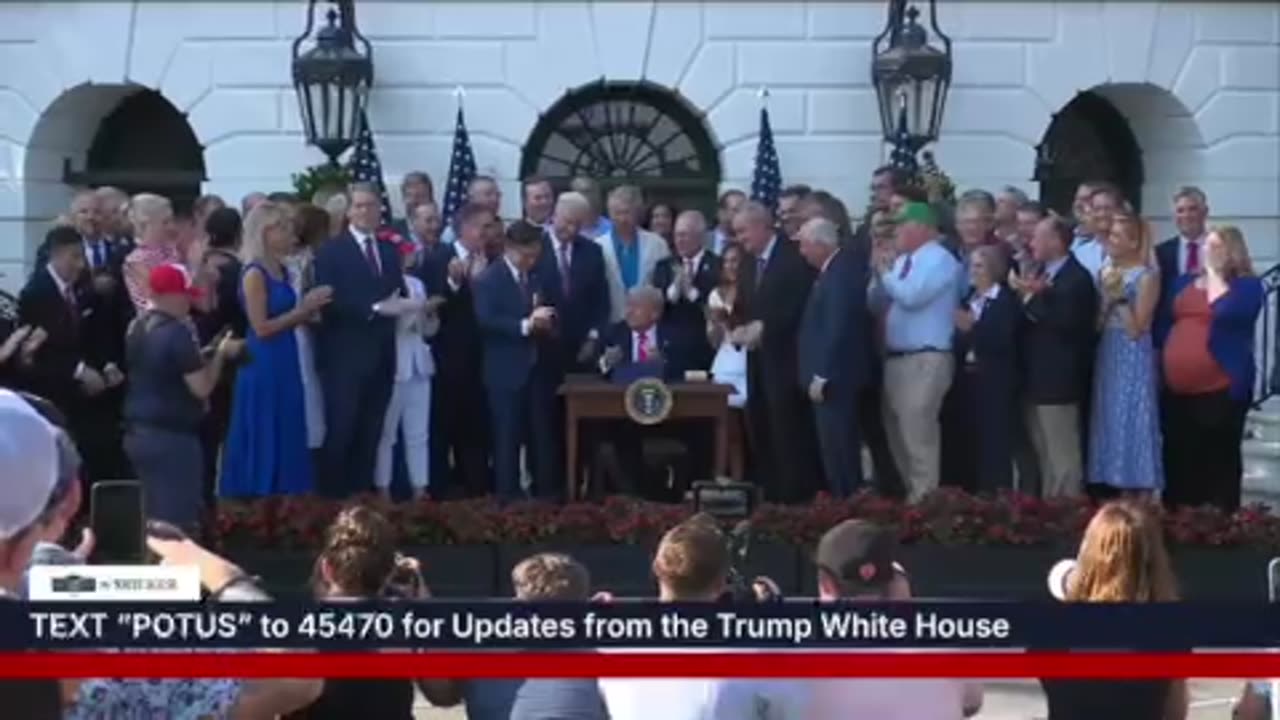 Trump signs BBB