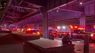 Mexican navy tall sailing ship with 200 people board collides with Brooklyn Bridge in New York