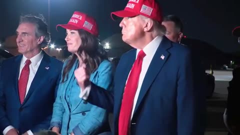 President Trump's SURPRISE Press Conference at Joint Base Andrews!