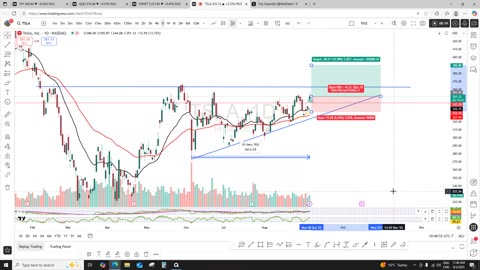 TESLA 5TH SEP 2025 PRICE ACTION