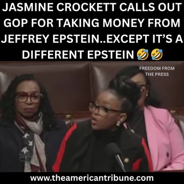 Jasmine Crockett Tries Smearing Trump Official, Gets Hilariously Fact-Checked