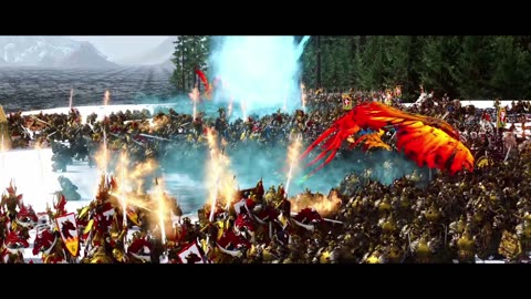 Dwarfs v🗡️s High Elves - Total War WARHAMMER 2 Cinematic Battle