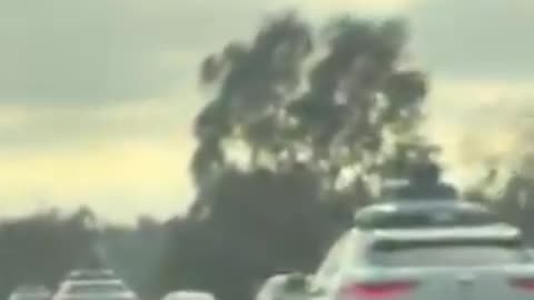Waymo cars flee LA. Rioters burning Waymo cars. This is why we can't have nice things
