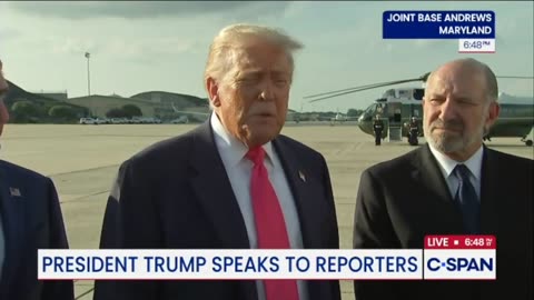 Trump with handler Lutnick, can't understand MAGA's fascination with the Epstein files..🤷‍♂️
