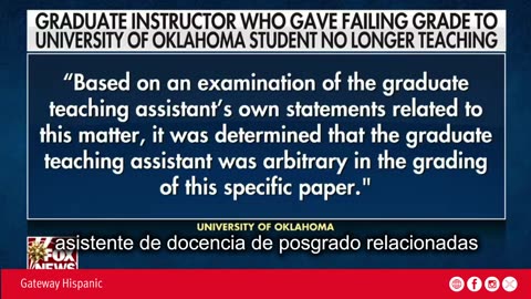 University of Oklahoma removes instructor over arbitrary grading after Bible cited essay