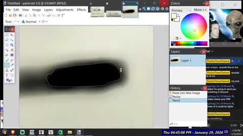 Initial Look; Figuring out Pilot David Hastings UFO photo from Sept 09, 1985 Mohave Desert -15mClip