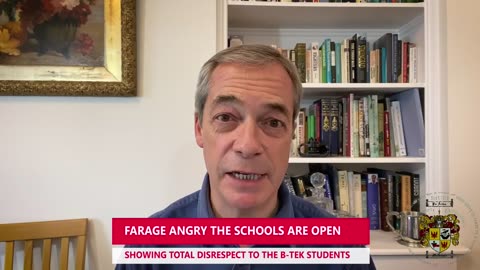 Farage, promoted and pushed the biological warfare!