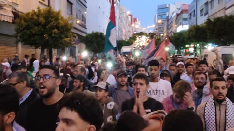 مسيرة الأواني للتنديد بالتجويع الممنهج على سكان غزة طنجة 11 05 2025 طمود فلسطين