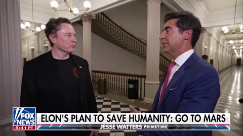Elon Musk reveals his plan to save humanity by colonizing Mars | Jesse Watters