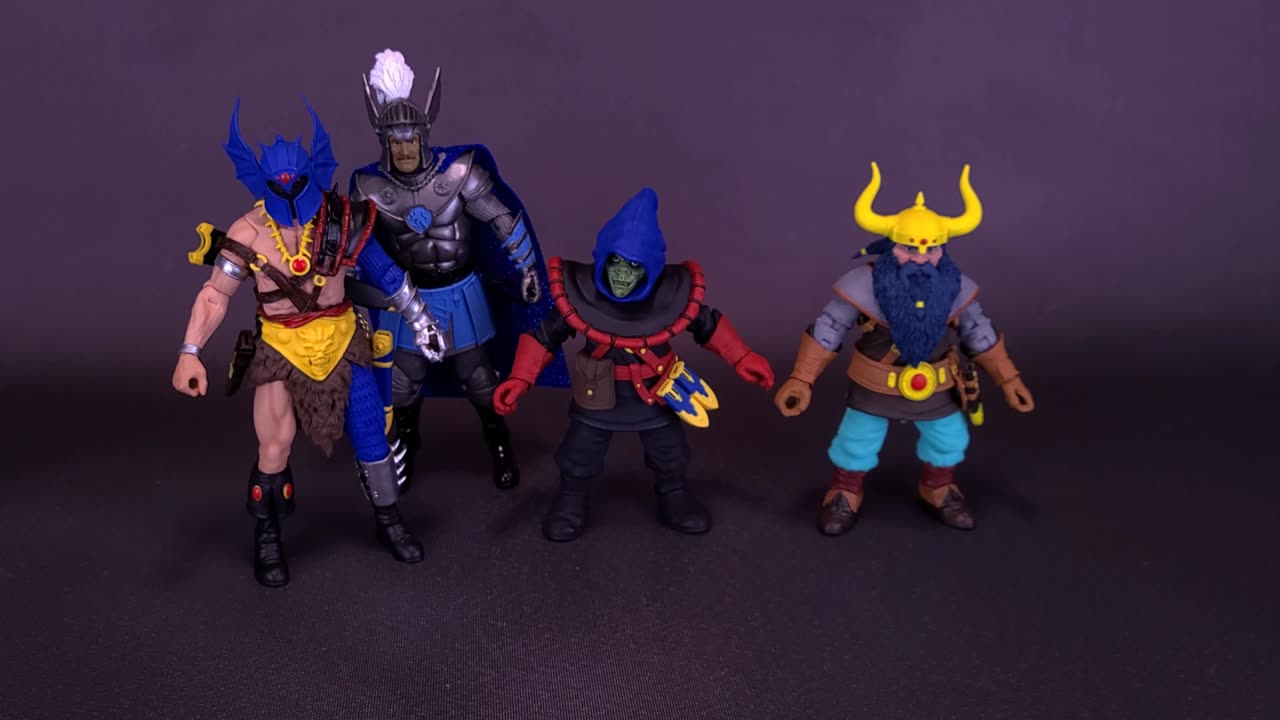 NECA Dungeons and Dragons 50th Anniversary Zarak Evil Half-Orc Assassin Figure