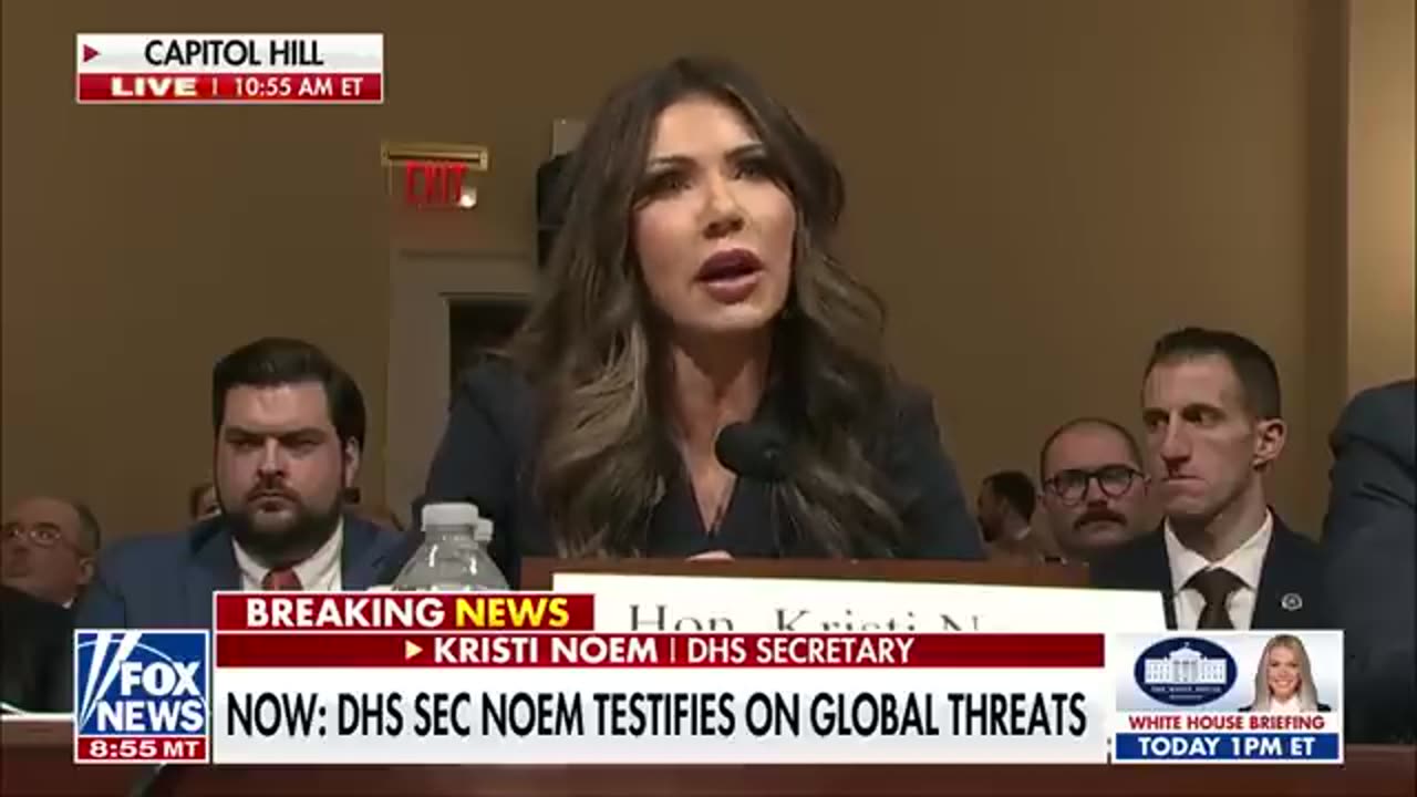 'F'N DISRESPECTFUL!'_ Noem hearing descends into CHAOS