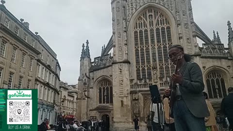 Jazz Nano Street Edition: Busking in Bath, England: 2025 Tour in UK