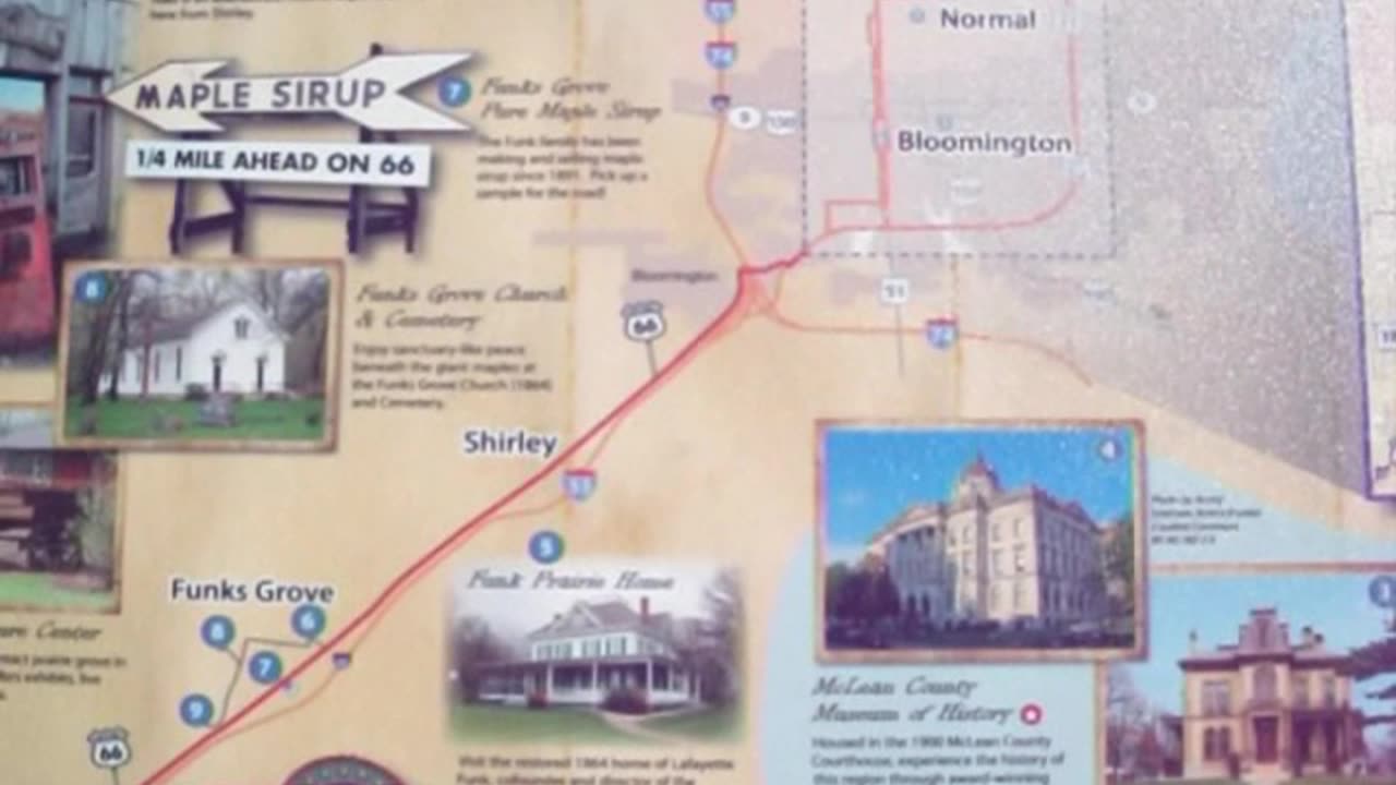 Route 66 Attractions In The Normal Bloomington Region