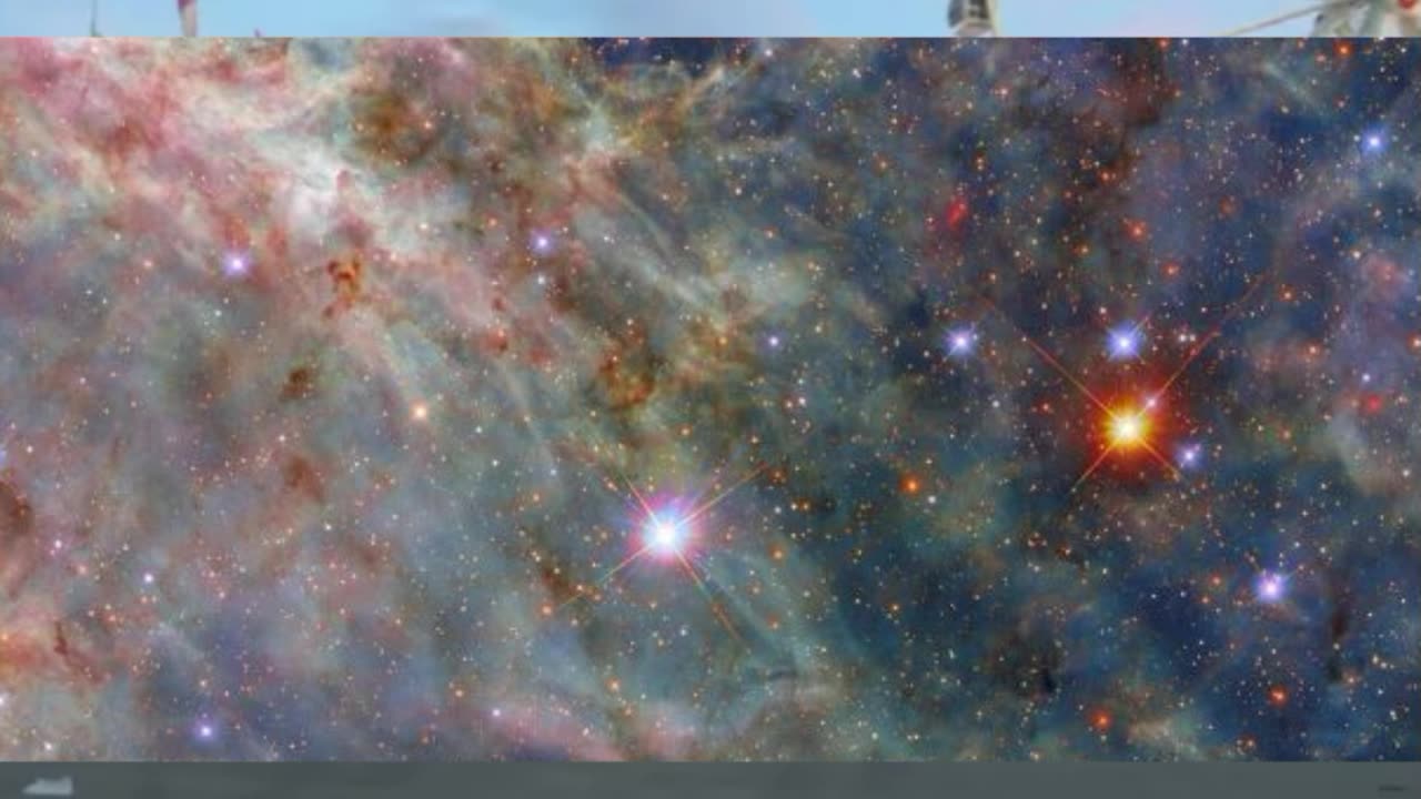 Stars 200× bigger than the Sun: ESA releases beautiful image of the Tarantula Nebula