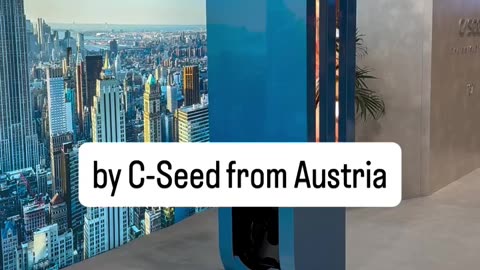 $400,000 137” Micro LED C-Seed TV designed by Porsche.