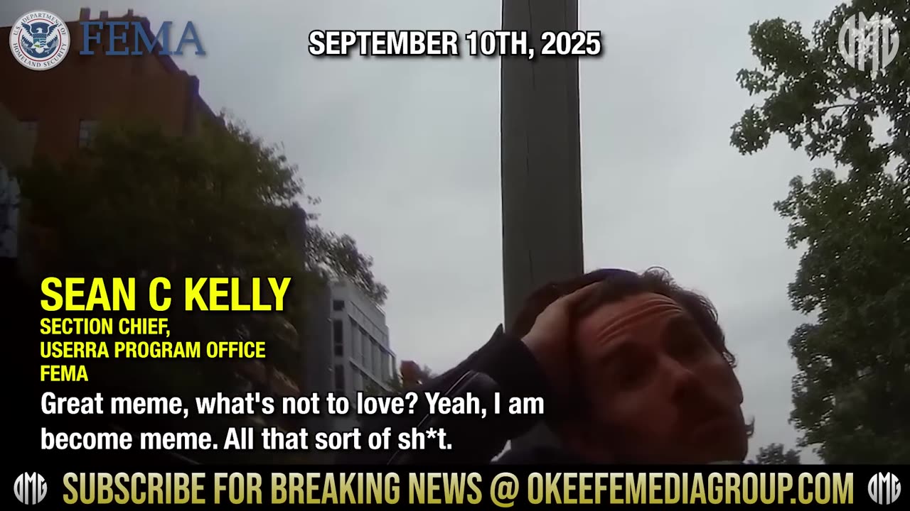 FEMA section chief laughs at Charlie Kirk assassination