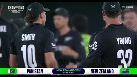 pak vs nz match ct highlights