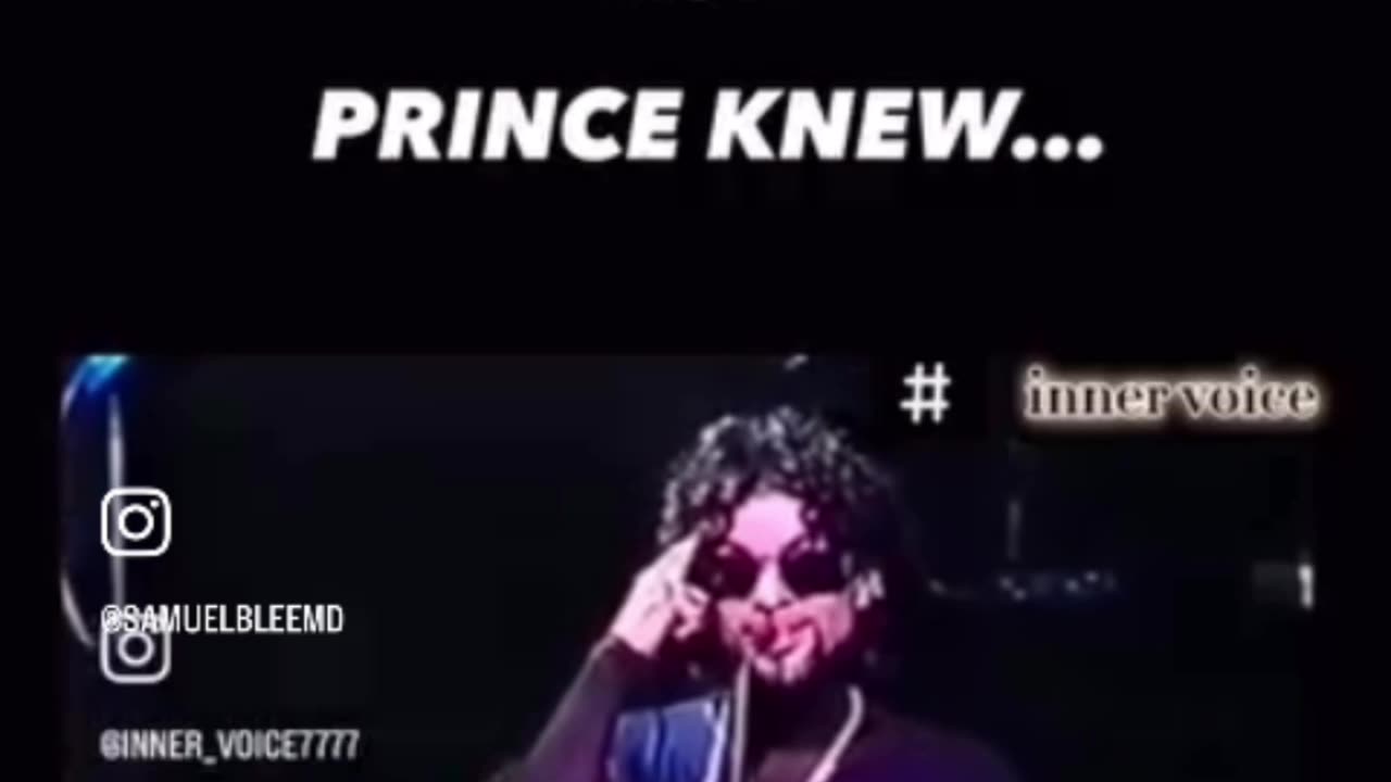 Prince was a good soul. He was too good for this messed up timeline.
