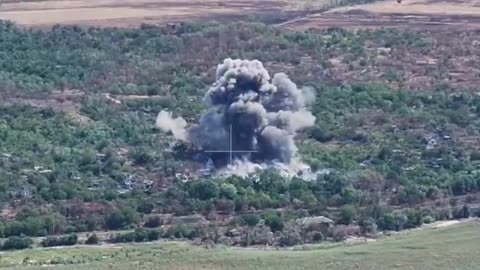 F-16 Bombing Runs on Russian Positions in Zaporizhzhia