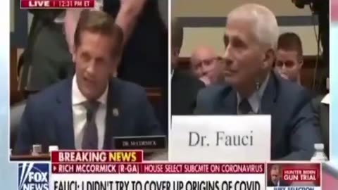 Why isn't Fauci rotting away in prison yet?