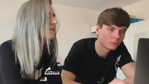 Lovely Girl And Boy Gaming Together Fun and Chill