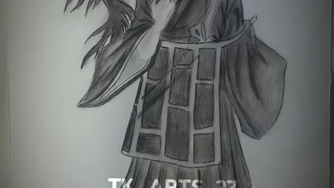 Collab Drawing of tk.art_27 . Follow @tk.art_27 and @_