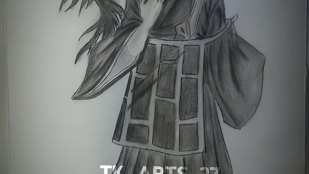 Collab Drawing of tk.art_27 . Follow @tk.art_27 and @_