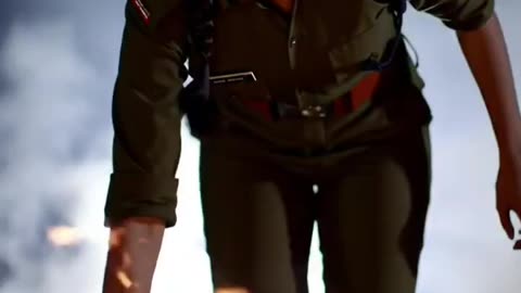 Indian Army 🇮🇳 Bravery of Indian Army female officer 🇮🇳👮 #armyforce #indianarmy #army