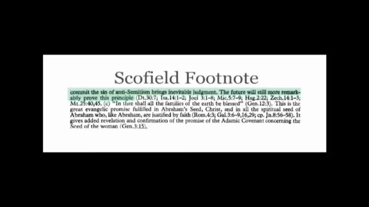 Millions of Christians were fooled with the ‘Scofield Reference Bible’ to become Christian Zionists