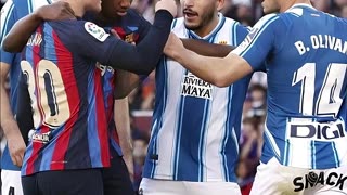 😂⚽ LEWANDOWSKI SE PASA DE GRACIOSO Y SE MATA DE RISA CON EL ESPANYOL EN BARCELONA 🤣🔥
