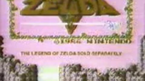 Legend of Zelda Commercial 1986