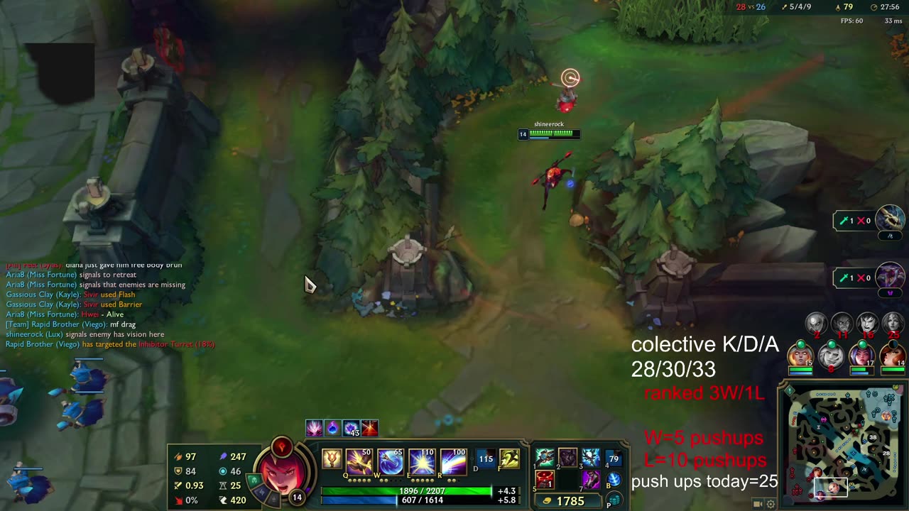 league of legend no comment