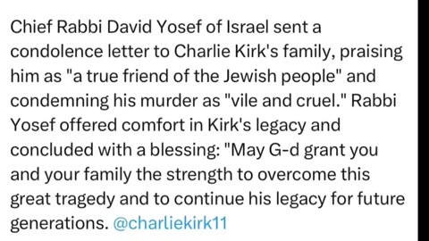 Foreknowledge from Israel