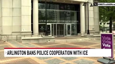 Arlington Virginia Board Restricts its Police Force from contacting ICE to arrest Illegal Aliens
