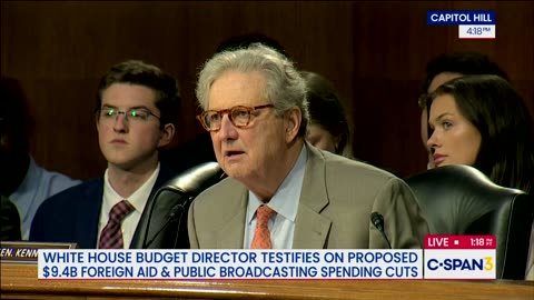 John Kennedy Says Russ Vought Is 'High' If He Thinks Schumer Will Budge On Budget