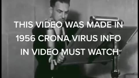 わあ、これは1956年の動画だ！今私たちが経験していること全てを予言していたんだ。