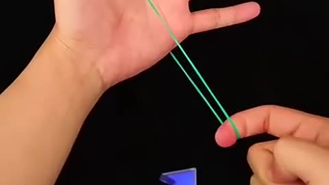 Must Watch: Easy Rubber Band Magic Trick #shorts #magictricks #viral
