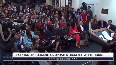 Press Secretary Karoline Leavitt Briefs Members of the Media, Nov. 4, 2025
