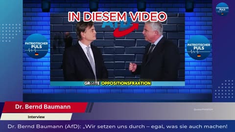 Dr. Bernd Baumann (AfD): „Wir setzen uns durch – egal, was sie auch machen!“