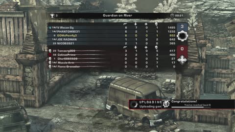 Gears 2 Multiplayer, Someone Glitched Out Of The Map - Road To Gears Reloaded