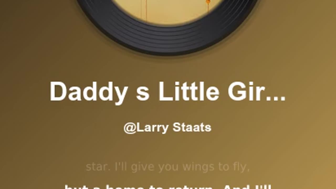 Daddy's little girl