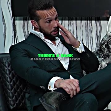 Tristan TATE EXPOSES UK Bank FOR THIS😲
