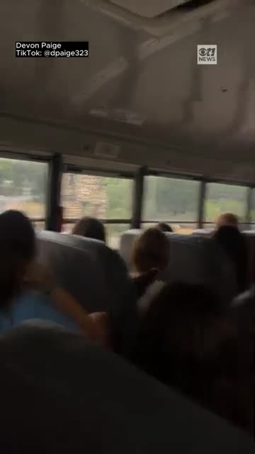 Young girls from Camp Mystic were filmed singing Christian songs while evacuating