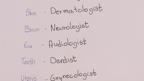 An ear doctor is called what..hd